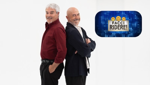 Facci ridere, al via su Rai 2 lo show comico con Pino Insegno e Roberto Ciufoli