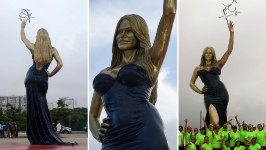 Sofia Vergara, una statua in suo onore a Barranquilla