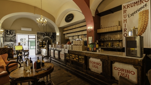 Interno del museo del Casale Calcio