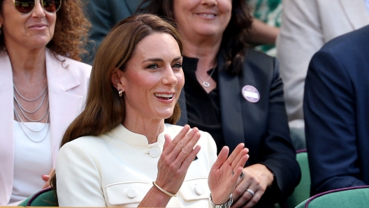 Kate Middleton è tornata a Wimbledon, il suo look