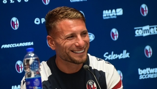 Ciro Immobile on the field.