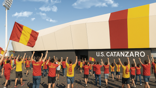 Catanzaro new stadium render