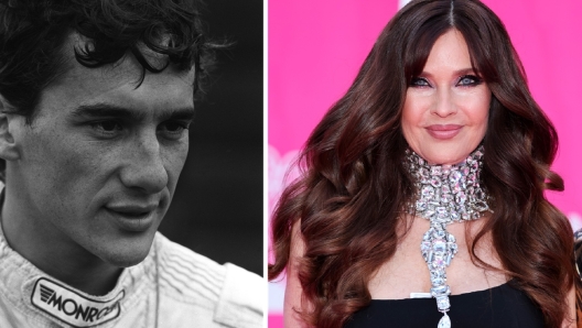 Carol Alt e Ayrton Senna