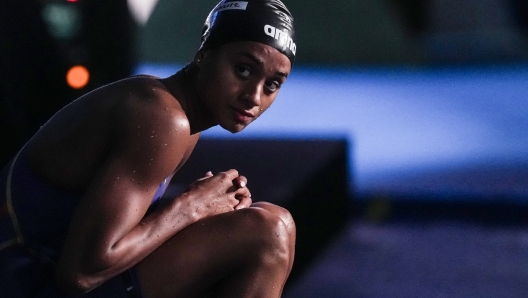 Sara Curtis at World Aquatics Championships Singapore 2025