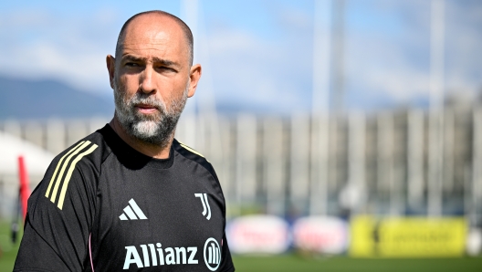 Igor Tudor della Juventus durante un allenamento.
