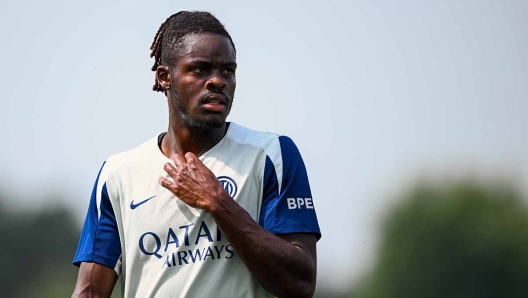 Yann Aurel Bisseck in action for Inter Milan