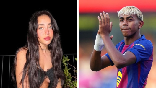 Theo một bức ảnh trên mạng xã hội, Lamine Yamal và Nicki Nicole ngày càng yêu nhau và gắn bó hơn | Gazzetta.it