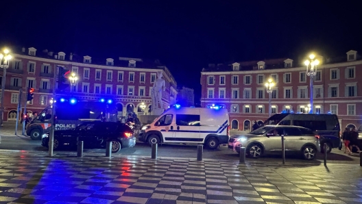 Immagine degli scontri a Nizza