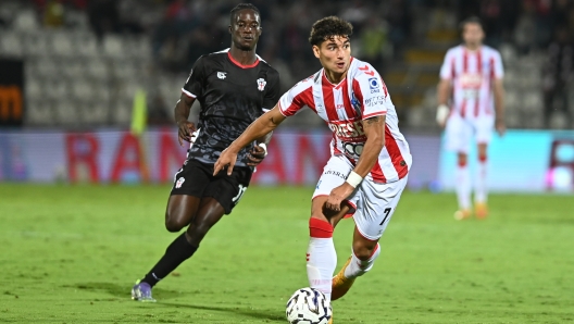 Picerno player celebrating a goal
