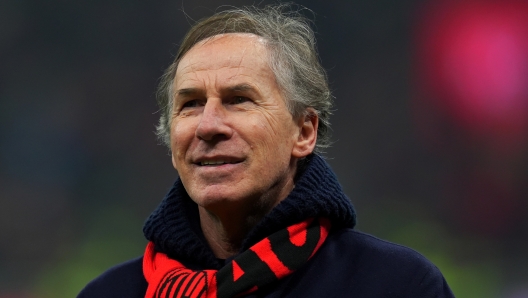 Franco Baresi during  the Serie A soccer match between Milan and Genoa at San Siro  Stadium in Milan  , North Italy - Sunday , December 15  , 2024. Sport - Soccer . (Photo by Spada/LaPresse)