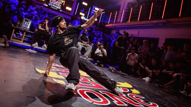 B-Boy Amaro competes at the Red Bull BC One Italy Cypher in Bologna, Italy on May 27, 2023 // Mauro Puccini / Red Bull Content Pool // SI202305290435 // Usage for editorial use only //