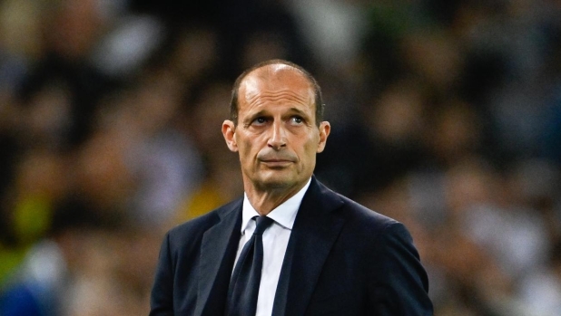 UDINE, ITALY - JUNE 04: Head coach of Juventus Massimiliano Allegri looks on during the Serie A match between Udinese Calcio and Juventus at Dacia Arena on June 04, 2023 in Udine. (Photo by Daniele Badolato - Juventus FC/Juventus FC via Getty Images)