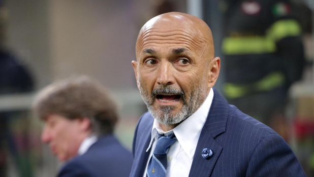 FC Inter's coach Luciano Spalletti looks on during the Italian Serie A soccer match between  FC Inter and  Empoli at Giuseppe Meazza Stadium in Milan, Italy, 26 May 2019. ANSA / Roberto Bregani