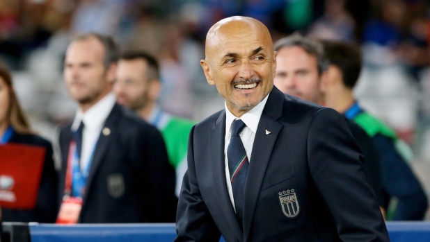 Italy's Head Coach Luciano Spalletti reacts during the UEFA EURO 2024 qualifying soccer match between Italy and Malta at the San Nicola stadium in Bari, Italy, 14 October 2023. ANSA/DONATO FASANO