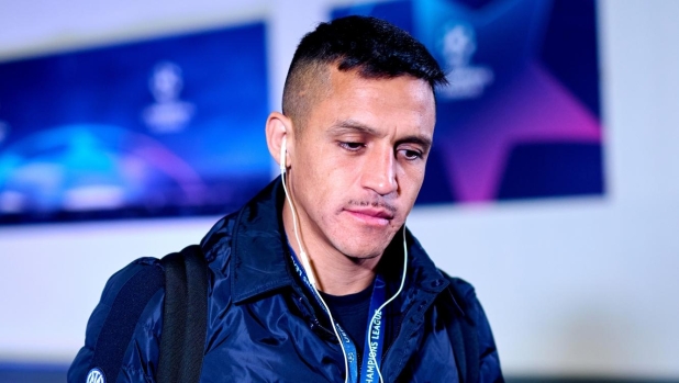 MILAN, ITALY - DECEMBER 12: Alexis Sanchez of FC Internazionale arrives at the stadium prior to the UEFA Champions League match between FC Internazionale and Real Sociedad at Stadio Giuseppe Meazza on December 12, 2023 in Milan, Italy. (Photo by Mattia Ozbot - Inter/Inter via Getty Images)