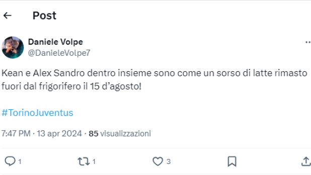 LIVEBLOG – “Un sorso di latte fuori dal frigo” un pari che non accontenta nessuno
