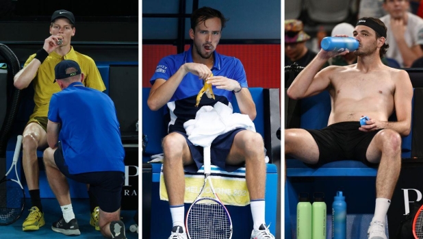 Dal succo di cetriolo all'internal cooling: i rimedi anti-caldo dei tennisti