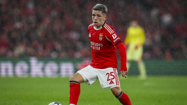 Benfica, Prestianni sul gol di Trubin: "Il vice di Mourinho mi ha quasi rotto i legamenti esultando"