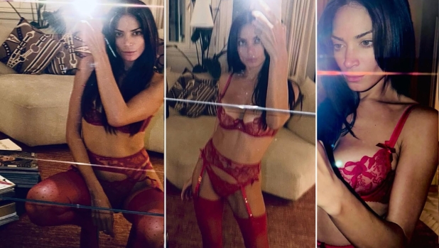 Elodie in lingerie e reggicalze infiamma il web. Franceska Nuredini non si trattiene...