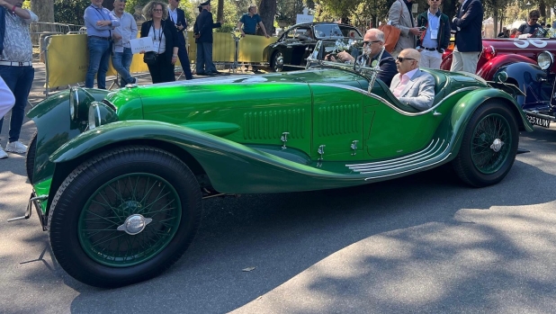 Maserati 16 Cilindri regina di eleganza a Roma