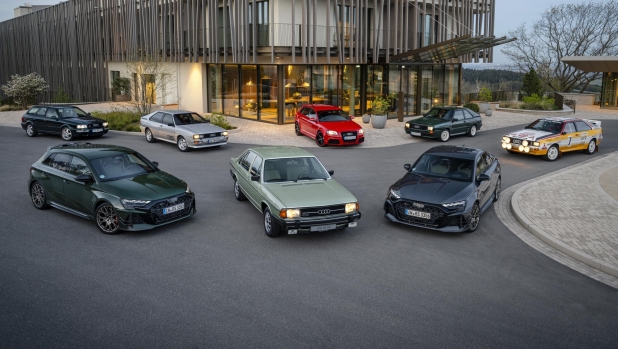 I 50 anni del cinque cilindri Audi: grandi prestazioni dalla strada ai rally