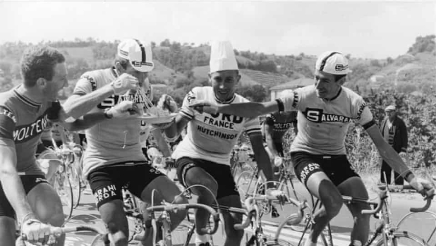 Storia di un piatto di pasta e quattro campioni al Giro
