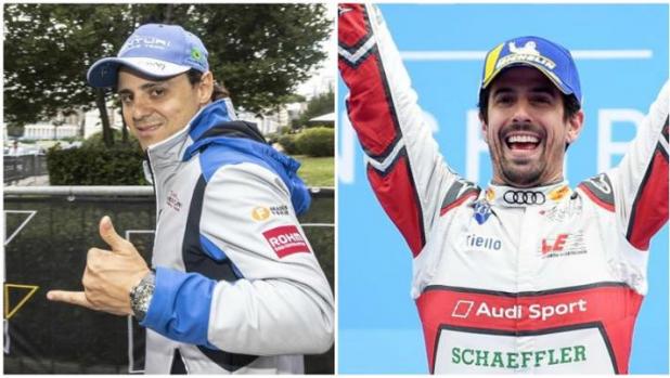 Felipe Massa, 38 anni, e Lucas Di Grassi, 35