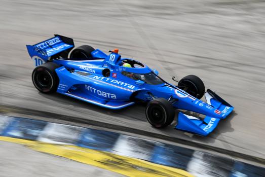 La Dallara motorizzata Honda di Alex Palou, campione in carica del team Chip Ganassi. FB: IndyCar