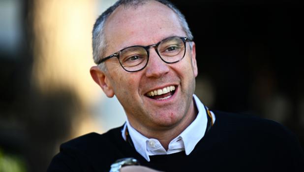MELBOURNE, AUSTRALIA - APRIL 07: Stefano Domenicali, CEO of the Formula One Group, looks on in the Paddock during previews ahead of the F1 Grand Prix of Australia at Melbourne Grand Prix Circuit on April 07, 2022 in Melbourne, Australia. (Photo by Clive Mason/Getty Images)