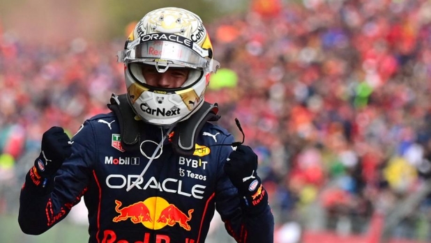 Max Verstappen, 24 anni, dominatore del GP dell'Emilia-Romagna