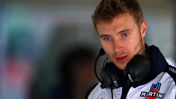 MONTMELO, SPAIN - MAY 11:  Sergey Sirotkin of Russia and Williams looks on in the garage during practice for the Spanish Formula One Grand Prix at Circuit de Catalunya on May 11, 2018 in Montmelo, Spain.  (Photo by Dan Istitene/Getty Images)