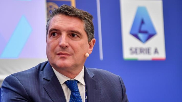Luigi De Siervo, amministratore delegato della Lega Serie A. LaPresse