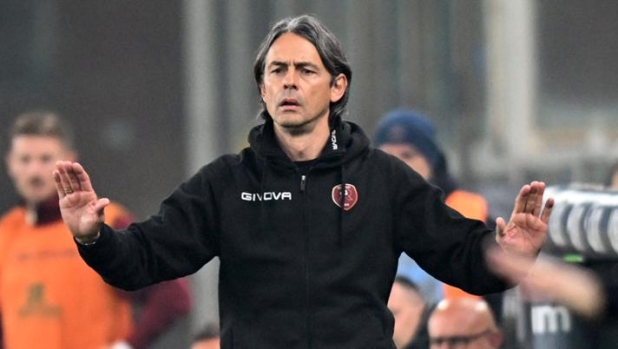 Il tecnico della Reggina Filippo Inzaghi. Lapresse