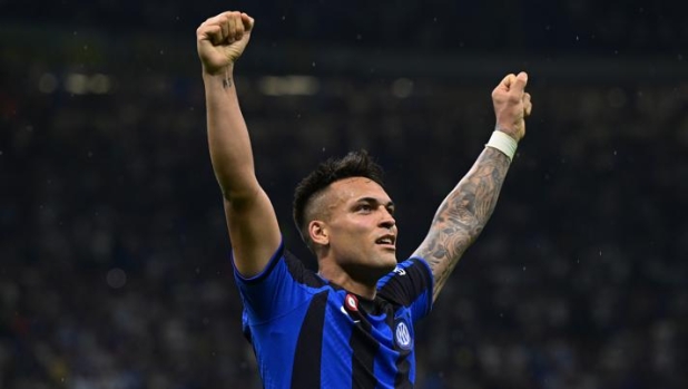 Lautaro Martinez, 25 anni, attaccante dell'Inter. Getty Images