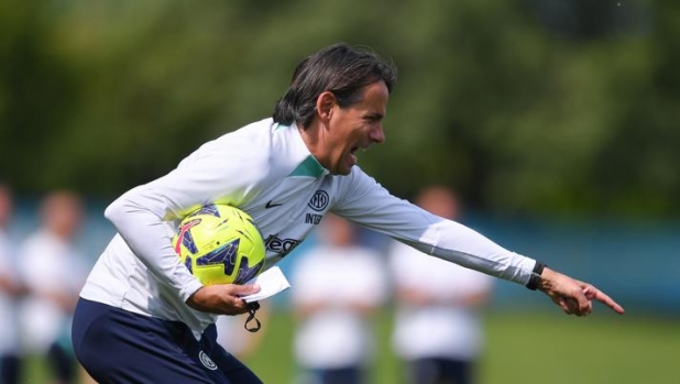 Simone Inzaghi, 47 anni, allenatore dell'Inter. Getty Images