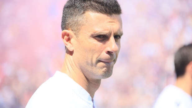 Foto Michele Nucci / LaPresse  28 Maggio 2023, Bologna, Italia  sport, calcio.  Bologna f.c. Vs. s.s.c. Napoli - Campionato di calcio Serie A TIM 2022/2023 - stadio Renato Dall'Ara Nella foto: Thiago Motta (Bologna f.c.)   Photo: Michele Nucci / LaPresse  May 28, 2023, Bologna, Italy  sport, soccer.  Bologna f.c. Vs. s.s.c. Napoli - Italian Football Championship League A TIM 2022/2023 - Renato Dall'Ara stadium In the pic: Thiago Motta (Bologna f.c.)