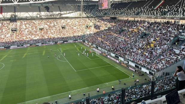 La Curva Sud della Juventus all'Allianz Stadium