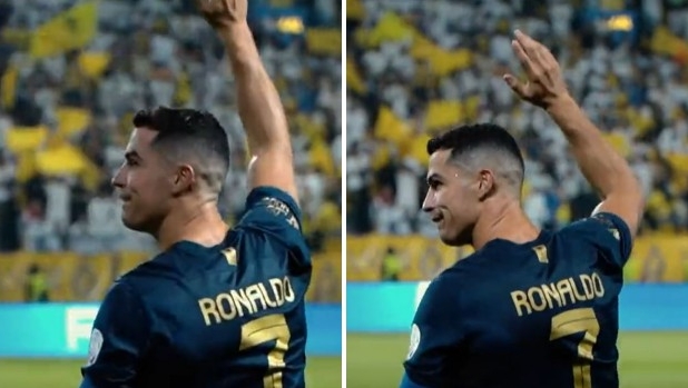 Cristiano Ronaldo danza araba