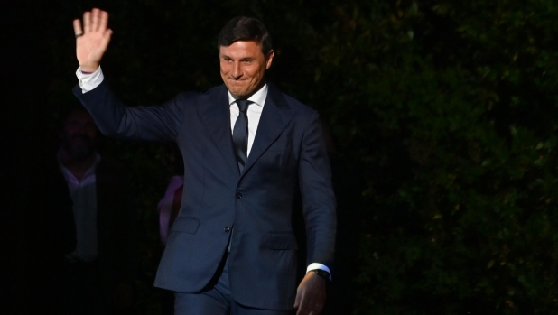 Javier Zanetti alla XXVII edizione del Premio Internazionale Fair Play Menarini, "I campioni si raccontano". Fiesole,5 Luglio 2023 ANSA/CLAUDIO GIOVANNINI