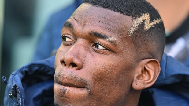 Juventus' Paul Pogba prior the italian Serie A soccer match Juventus FC vs AC Monza at the Allianz Stadium in Turin, Italy, 29 January 2023 ANSA/ALESSANDRO DI MARCO