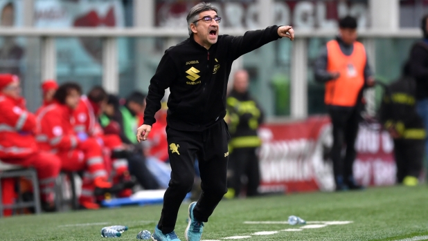 TURIN, ITALY - JANUARY 07: Ivan Juric, Head Coach of Torino FC, gives the team instructions during the Serie A TIM match between Torino FC and SSC Napoli at Stadio Olimpico di Torino on January 07, 2024 in Turin, Italy. (Photo by Valerio Pennicino/Getty Images)