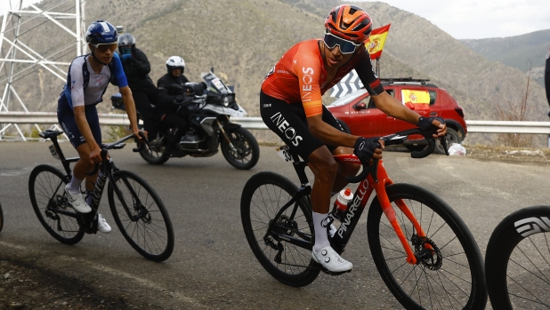 Volta Ciclista a Catalunya 2024 - 103rd Edition - 3rd stage Sant Joan de les Abadesses - Port Aine’ km 176,7 - 20/03/2024 - Egan Bernal (COL - INEOS Grenadiers) - photo Luis Angel Gomez/SprintCyclingAgency©2024