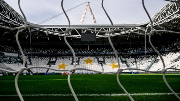 TURIN, ITALY - SEPTEMBER 16: general view of the Allianz Stadium before the UEFA Champions League 2024/25 League Phase MD1 press conference at Allianz Stadium on September 16, 2024 in Turin, Italy. (Photo by Daniele Badolato - Juventus FC/Juventus FC via Getty Images)