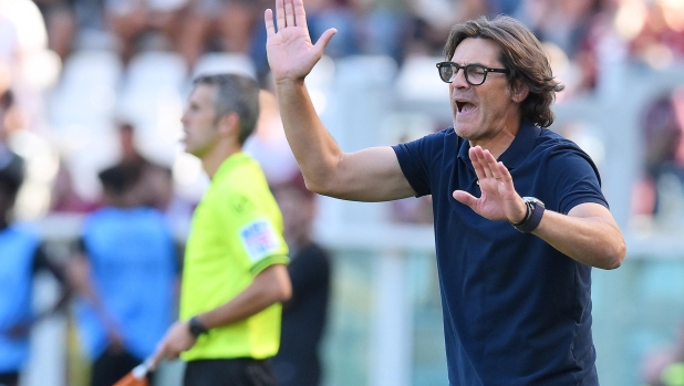 Torino coach Paolo Vanoli during the italian Serie A soccer match Juventus FC vs AS Roma at the Allianz Stadium in Turin, Italy, 1 September 2024 ANSA/ALESSANDRO DI MARCO