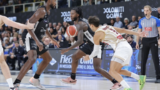 Myles Cale  LEGABASKET A 2024 - 2025 Campionato Serie A 05 Ottobre 2024 Dolomiti Energia Trentino - Umana Reyer Venezia  - Foto: Matteo Balzanelli/Ciamillo Castoria