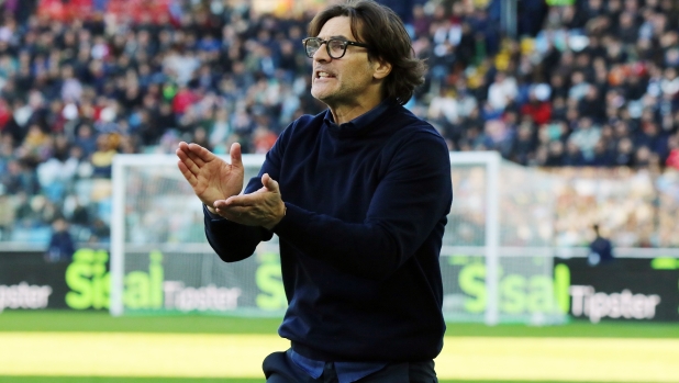 TorinoÕs head coach Paolo Vanoli during the Serie A soccer match between Udinese and Torino at the Bluenergy Stadium in Udine, north east Italy - Sunday, December 29,2024 sport - soccer (Photo by Andrea Bressanutti/Lapresse)