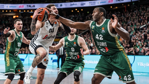 Isaia Cordinier
Zalgiris Kaunas  - Segafredo Virtus Bologna
Turkish Airlines Euroleague 2024-2025
Kaunas 15/01/2025
Foto / Ciamillo-Castoria