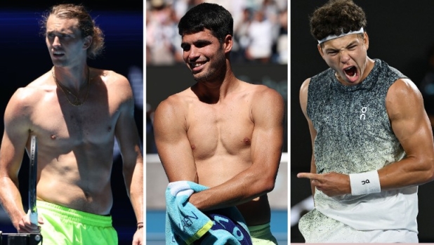 Dai muscoli di Alcaraz alla "montagna" Sheldon: ci vuole un fisico bestiale