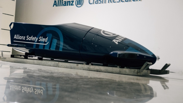 Ai Giochi l'Allianz Safety Sled, il bob che dice agli atleti le condizioni della pista