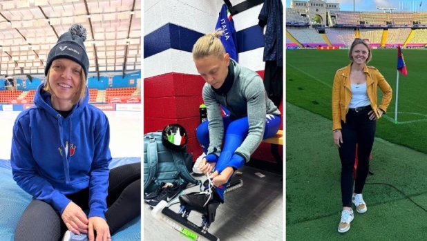 La preparazione di Arianna Fontana tra palestra, piscina, la doppia disciplina e... tiramisù!